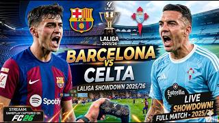 BARCELONA vs CELTA | La Liga 25/26 Match | PES 2021 Realistic Simulation