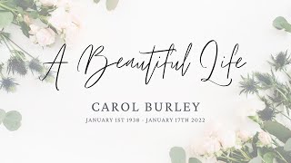 Carol Burley Funeral Service