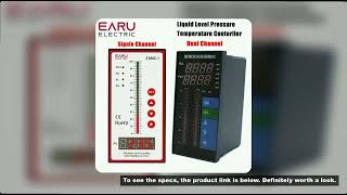 AC85~260V Water Liquid Level Pressure Temperature Contorller Dual Column Channel Display Universal I