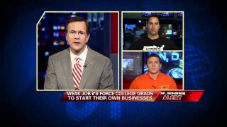 Founders of College Hunks Hauling Junk discuss the US economy on FOX Business