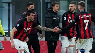 Mario Mandzukic Debut vs Atalanta