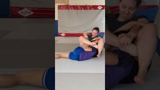 Tried To Show My Girlfriend Armbar Escape But She Turned It Into A Cry-Angle