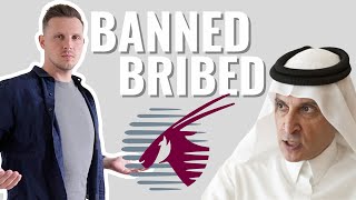 BANNED AND BRIBED BY QATAR AIRWAYS  SHOCKING MOVE!