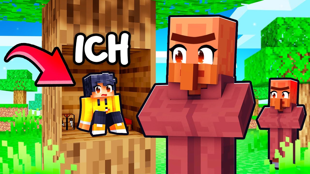 ICH PRANKE mit GEHEIMER MINI BASE in MINECRAFT meine FREUNDE!