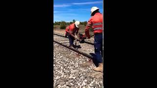 Railway labouring - Dog spikes