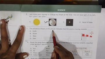 SOF NSO Class 1 National Science Olympiad ( 2019- 20) Solved Question paper ( part - 1)