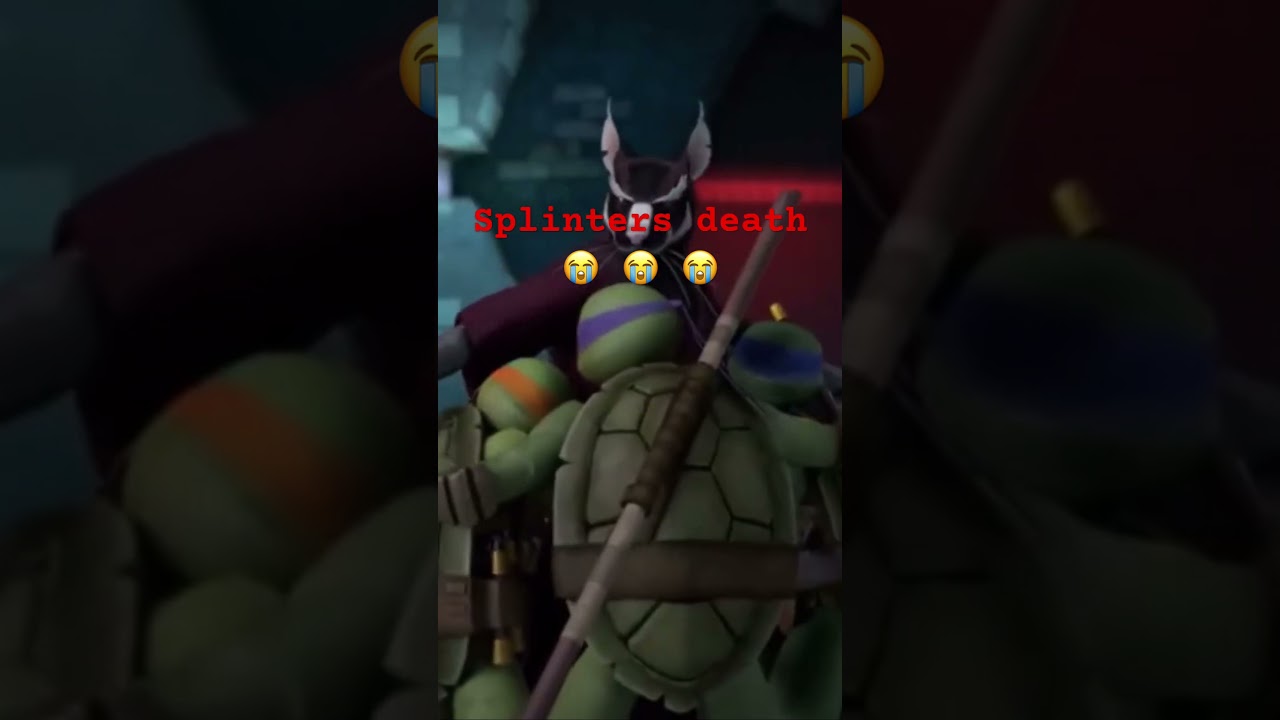 The saddest TMNT 2012 scene! 