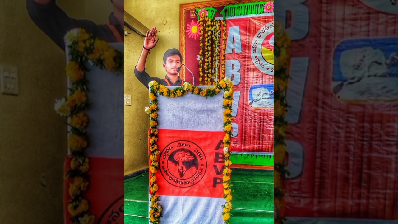 ABVP LEADER# HEMANTH CHOWDHURY 