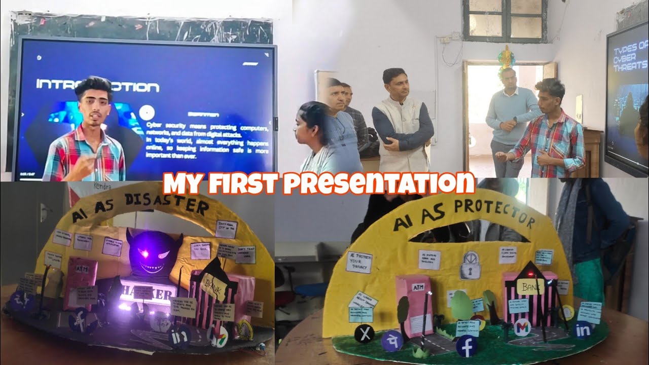 My first presentation 👍🏻 - YouTube