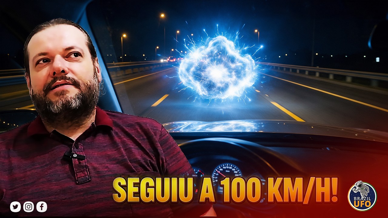 Fui Seguido por uma Sonda Extraterrestre a 100 km/h na Rodovia Anhanguera! - Cortes do Brazil UFO