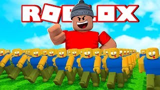 A FÁBRICA DE NOOBS GUERREIROS - Roblox Army Control Simulator