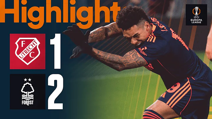 IGOR JESUS SCORES LATE WINNER! 🙌 | Utrecht 1-2 Nottingham Forest | UEFA Europa League | Highlights