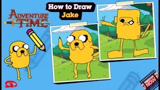 Adventure Time: How to Draw Jake – KidzSearch Mobile Games