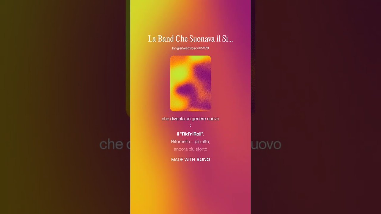 La Band Che Suonava il Silenzio Stonato Rock Incompetente ma Felice