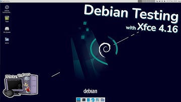 Debian Testing w/Xfce 4.16 ~ Egee