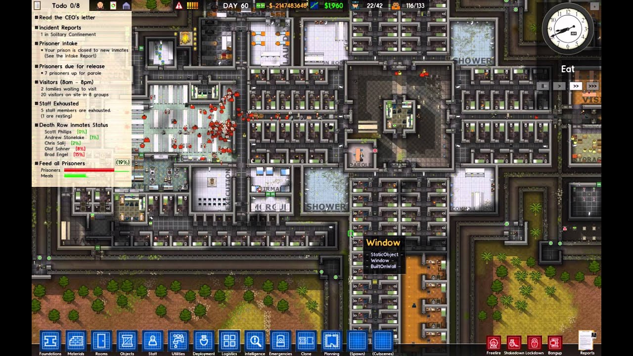 confidential informant prison architect