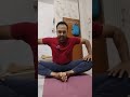 Menstrual Discomfort &amp; Stress Relief Exercise | Baddha Konasana (Butterfly Pose) #Shorts