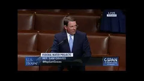 Rep. Sam Graves’ Floor Statement on the Water Resources Development Act (WRDA)
