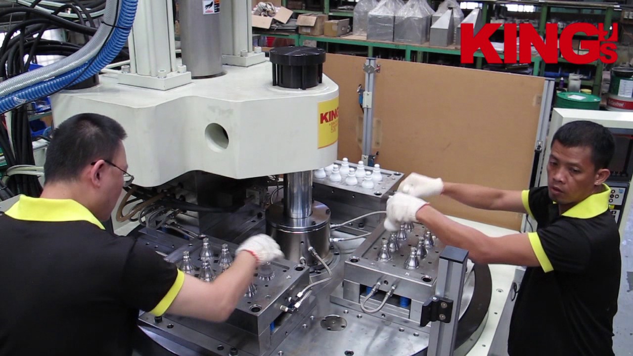 LED Bulb Injection Molding Machine (Rotary Table) - KING'S Solution ...