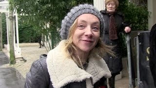 Exclusive Sylvie Testud Arriving At Vivement Dimanche Tv Show In Paris