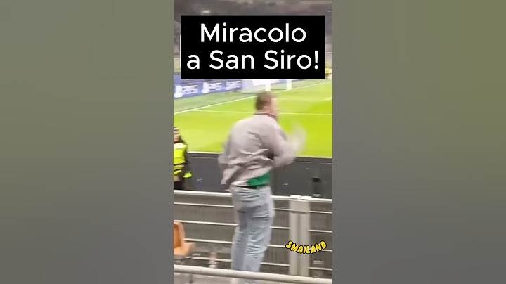 Miracolo a San Siro! #stadio #sansiro #meazza #milano #miracolo #partita #calcio