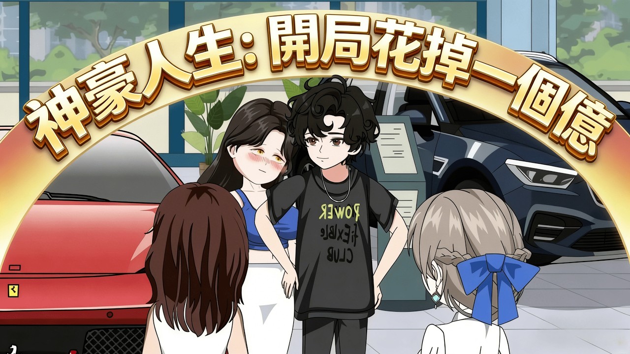 【沙雕漫 | 神豪人生：開局花掉一個億】重生火車上，父母正為學費發愁，系統突然砸來一億－24小時花不完就死！我狂灌礦泉水、掃貨數位城、怒提樓王豪宅，看了眼時間：還剩三小時，要不……把這條街也盤了？