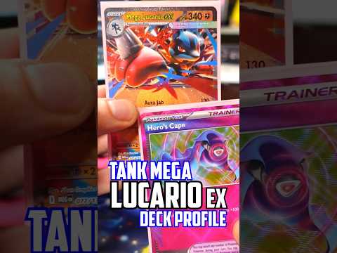 Is TANK Mega Lucario ex BROKEN? (Pokémon TCG Deck Profile)