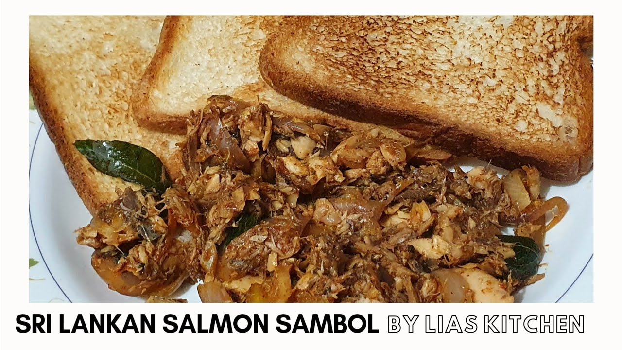 How to make a Sri Lankan Salmon Sambol A yummy Canned Fish recipe