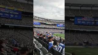 GREAT SEATS METLIFE STADIUM NYG PRESEASON OPENER BENGALS VS GIANTS LETS GO NYC‼️🗽#BIGBLUE