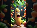 Banana wants to sing opera 🤫part 3🤪 #fruitsinthierownworld#animation #shorts #song