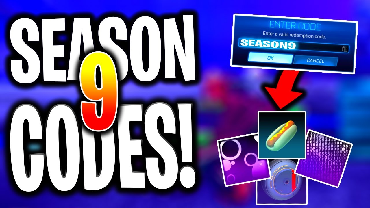 *NEW* SEASON 9 Redeem Codes! In Rocket League