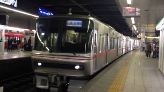 ピカピカ編成!! 名鉄3150系 3151F (検車明け編成 普通金山行き) 金山発車
