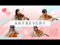 【弦楽四重奏再現】SnowMan『ANY &amp; EVERY』 #演奏してみた