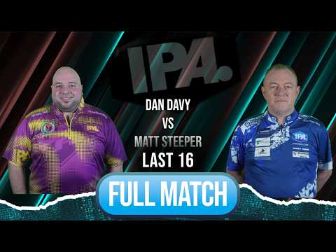 Supreme Tables IPA World Championship - Dan Davy vs Matt Steeper (L16, 2016)