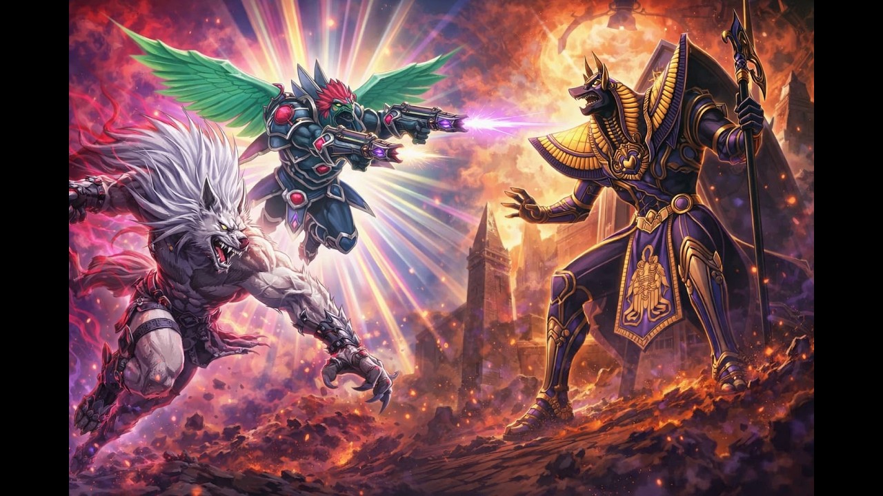 마스터듀얼) K9 검투수 VS 미츠루기 리시드