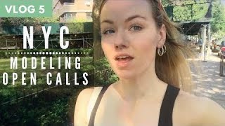 NYC Modeling Open Calls and Apartment Hunting