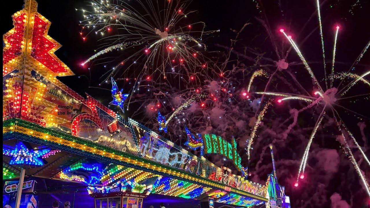 Cranger Kirmes Abschlussfeuerwerk 2022 4K