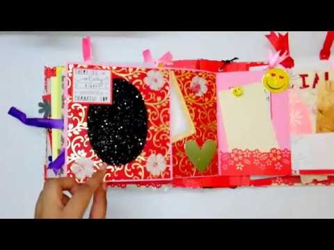 Handmade Love Scrapbook for Birthday and Anniversary too