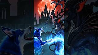 The Shadow Revenant Returns 🌑🔥 | Blue Doggy vs Undead Phantom Lord #scary #shorts #viral