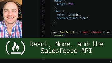 React, Node, and the Salesforce API (P5D92) - Live Coding with Jesse