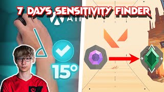 I TRIED AIMLABS SENSITIVITY FINDER FOR 7 DAYS | VALORANT