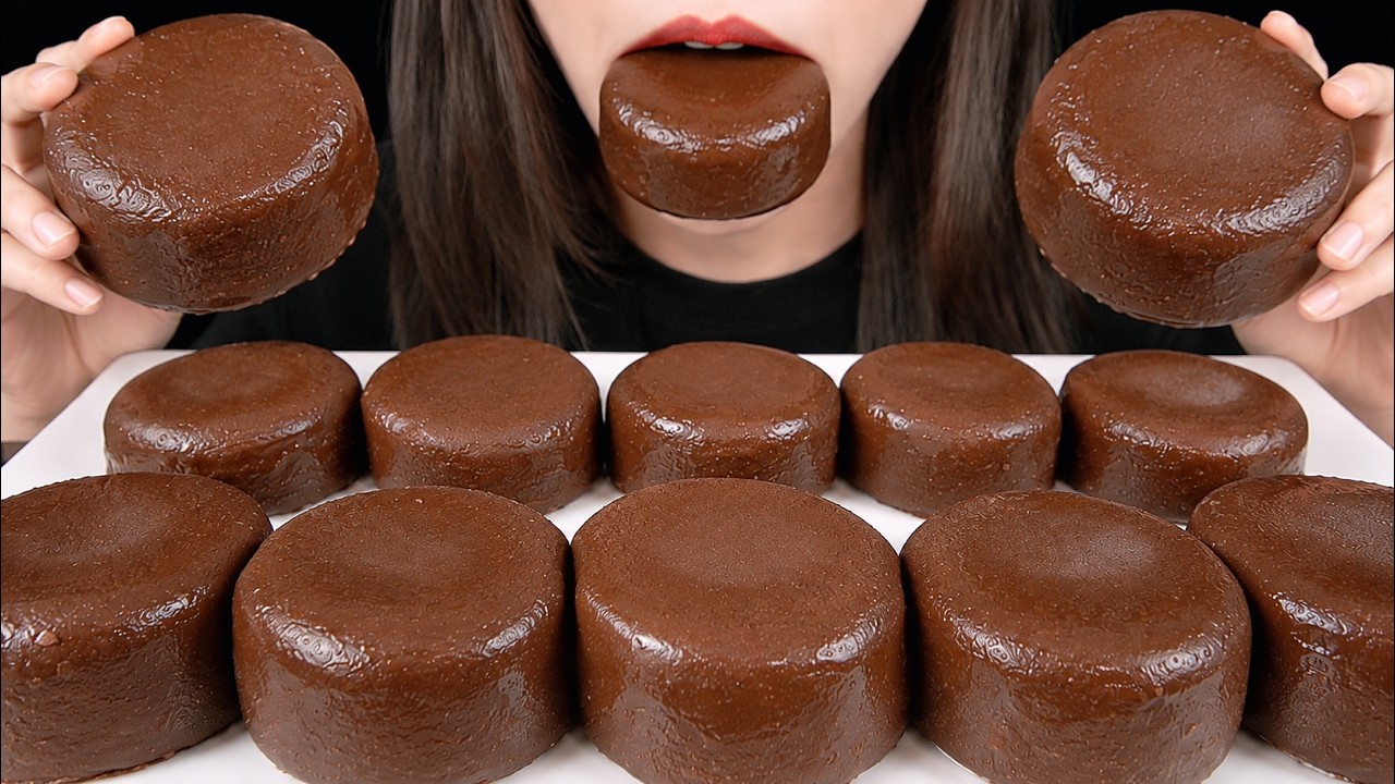ASMR CHOCOLATE ICE CREAM 초콜릿 아이스크림 먹방 MUKBANG EATING SOUNDS