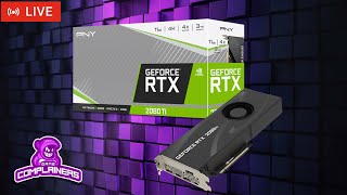 🔴RTX 2080 Ti UNBOXING & INSTALL LIVE! - May 10th 2025