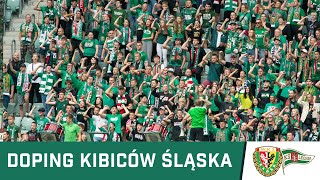 KIBICE: Doping kibiców Śląska podczas meczu z Lechią
