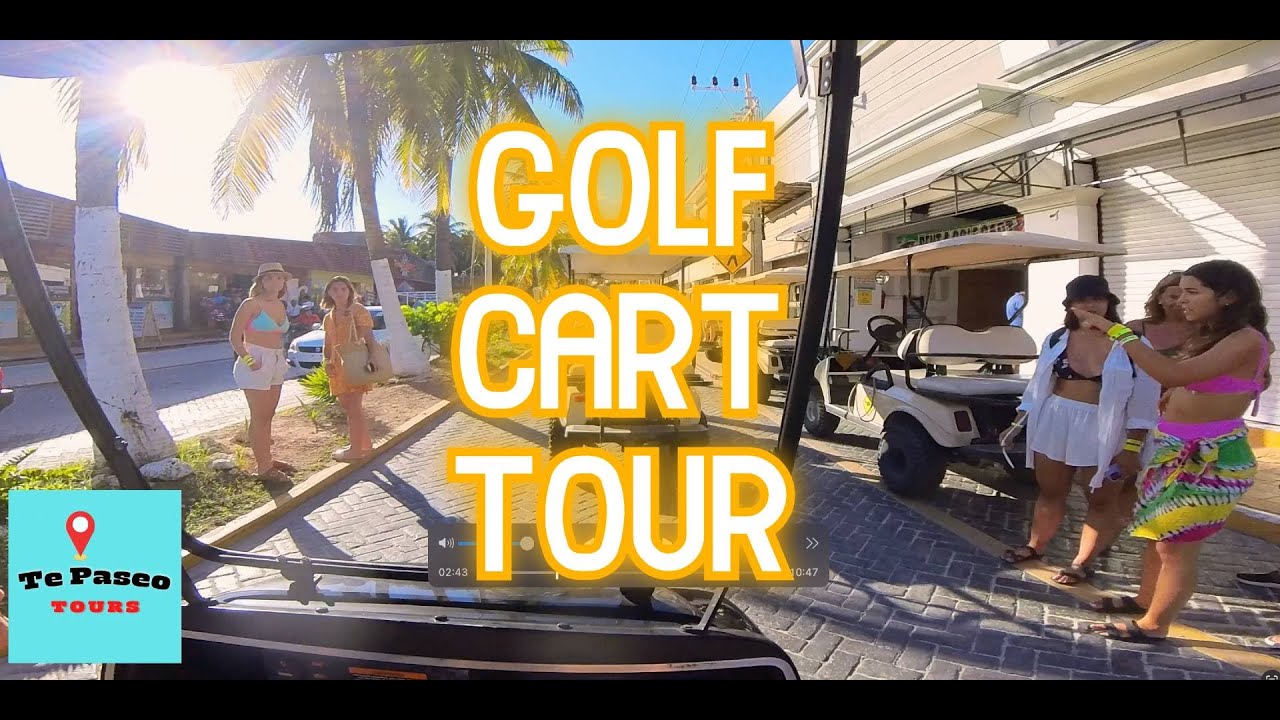 ISLA MUJERES MEXICO (GOLF CART TOUR) YouTube