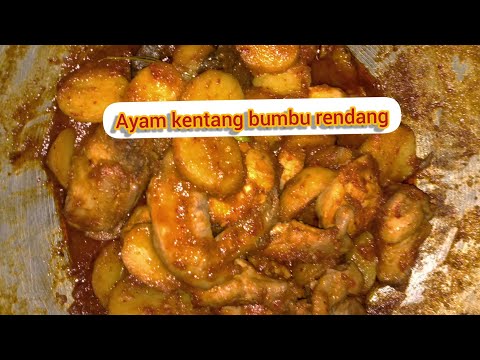 Resep Rendang Ayam Simpel Tanpa Santan