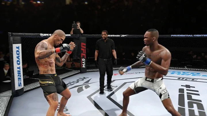 UFC 287 - Israel Adesanya vs Alex Pereira | UFC Middleweight Title Full Match Highlights (EA UFC 4)