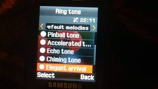 Samsung Sgh-E250 Ringtones