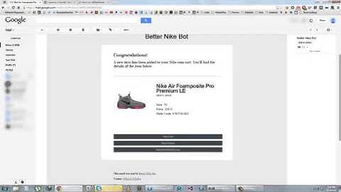 Better Nike Bot Live Demo - Auto Captcha Early Links Super Fast