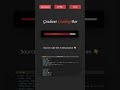 Create a Beautiful CSS Loading Bar in Under 1 Minute | CodeGuy #shorts #trending #coding #webdesign